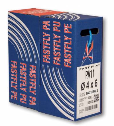 Calibrated tubes FAST FLY™ RILSAN® PA11 dispenser boxes of 100 meters