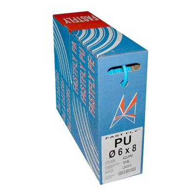 Calibrated tubes FAST FLY™ PU dispenser boxes of 100 meters